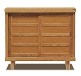 大川家具 baba WOOD WORKS 下駄箱 筑後 120cm幅 ロータイプ 190205