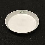 アートストーン ラウンドーソーサー ホワイト 14ｃｍ ／専用受皿