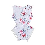 Lutents ベビー服 ロンパース カバーオール ノースリーブ プリント花柄 可愛い 女の子 カジュアル 快適 着心地良い 歩行服 パジャマ 新生児 出産祝いプレゼント