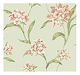 York Wallcoverings AD8105SMP Veranda Hydrangea Trail 8 x 10 Wallpaper Memo Sample [並行輸入品]