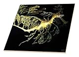 Kike Calvo動物 – Leafy Sea Dragonタツノオトシゴ、リーフィーシードラゴン、 – タイル 12-Inch-Ceramic ct_9950_4