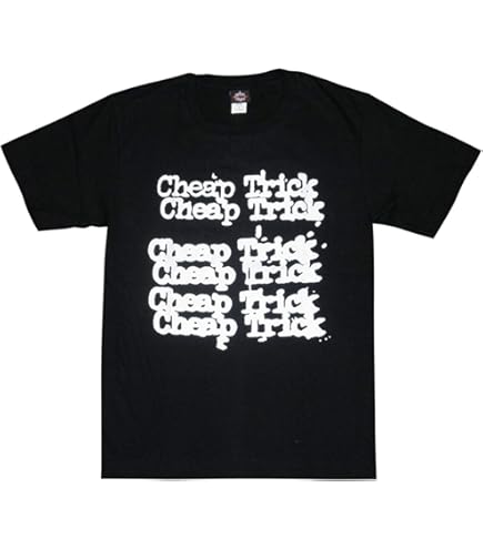 Cheap Trick バンドTシャツ 1990年 Lサイズ Vintage 1990 Cheap Trick Busted Tour Black Concert T Shirt