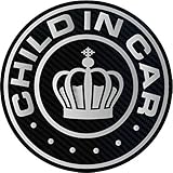 CHILD IN CARマグネット（シルバー）