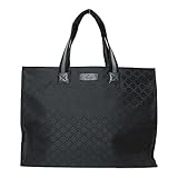 グッチ GUCCI トートバッグ 449176 ナイロン トート GG柄 ブラック 【アウトレット】【並行輸入品】