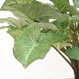 観葉植物 フェイク 造花 ♪【グリーンパーク】皿付スリムロングプランター H36×フロストアイビー＜タイプ：白玉石＞♪ インテリアグリーン アーティフィシャル
