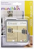 Munchkin XTRAGUARD 2 Count Dual Action Multi Use Latches (Pack of 2) [並行輸入品]