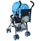 Perfectgoing ベビーカー用バッグ 多機能バッグ メッシュバッグ 簡単取り付 収納 大容量 小物入れ 2個セット