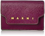 [マルニ] 三つ折り財布 PFMOW02U26-LV520 Trifold レディース Plum [並行輸入品]