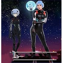 次元電台EVA 新世紀エヴァンゲリオン 黒綾波レイ 劇場版コスプレ衣装