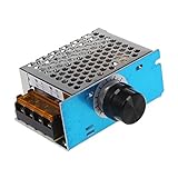 TOOGOO ハイパワー　4000W 220Vスピードコントローラー　SCR電圧電子制御装置ガバナーサーモスタット