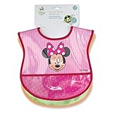 Minnie Mouse Deluxe Crumbcatcher Baby Bib by Disney
