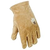 Set of 2 Digz Womens Large Full Suede Leather All Purpose Work/Garden Gloves (2 Pair) [並行輸入品]