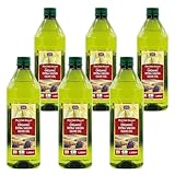 オーガニック エキストラバージン オリーブオイル 【大容量1リットル】 1,000ml 【有機JAS認定・EUオーガニック】Organic Extra Virgin Olive Oil 1,000ml （1L X 6本）