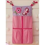 Butterfly Blossoms Girls Baby Diaper Stacker Pink Flowers by Garanimals