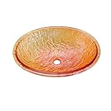 JSG Oceana 007-007-101 Undermount Bathroom Sink, Gold Reflections [並行輸入品]