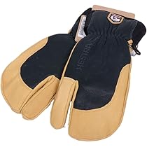 Amazon.co.jp: Hestra 3 Finger Full Leather Short 3-FINGER