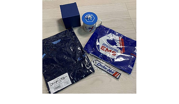 Amazon コードブルー 劇場版グッズ 豪華セット Tシャツl タオル マグカップ キータグ キーホルダー ドクターヘリ コードブルー アイドル 芸能人グッズ 通販