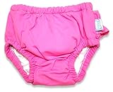 i play. Baby Girl's Ultimate Swim Diaper (Hot Pink, 12-18 M) by i play.