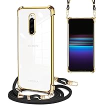 Amazon.co.jp: PAILAIMEN Sony Xperia 1 ケース クリア ショルダ