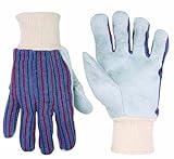 Custom Leathercraft 2036 Leather Palm Work Gloves 1-Pair [並行輸入品]