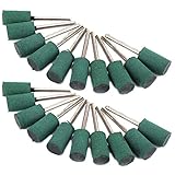 Copeflap ゴム砥石 20本 軸付き砥石 2.35mm 砥石 リューター ラバー砥石 研磨 (20個セット)