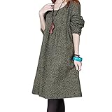 (マーシェル) Marshel マタニティ ワンピース 花柄 産前 産後 長く使える 妊婦服 カーキ M