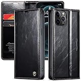 JDDLang iPhone 12 ケース 手帳型 iPhone 12pro カバー 手帳 アイフォン 12/12pro 財布型 携帯スマホケース 12pro レトロなビジネスタイプcase カード収納 スタンド機能 耐衝撃 全面保護 人気 上質 気質 ギフト 対応iPhone 12/12pro 6.1インチ，ブラック