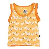 Kickee Pants SHIRT ベビー・ガールズ カラー: イエロー