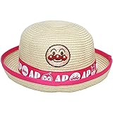 2016年 夏物 アンパンマン ペーパーハット 麦わら帽子 Anpanman ピンク◇50cm