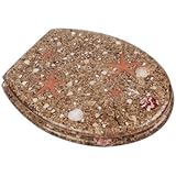 Mixed Shells Starfish Toilet Seat by N/A [並行輸入品]