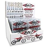 ボルトMCハードウェアSportbikeトラックパックwith Pop表示2007 – 6sb