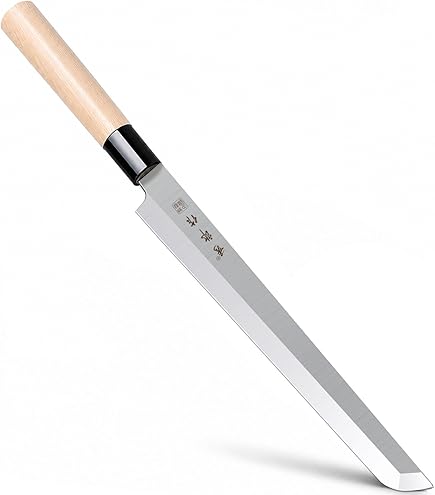 有次　出刃包丁　刃渡り10cm Amazon | 有次 包丁 A切付 270 mm AUS-10 築地 ARITSUGU 柄 | 築地有次