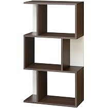 ダークブラウン 本棚 シェルフ 飾り棚 ディスプレイラック Amazon｜白井産業 ディスプレイラック 棚 幅58cm 高さ106cm ダーク