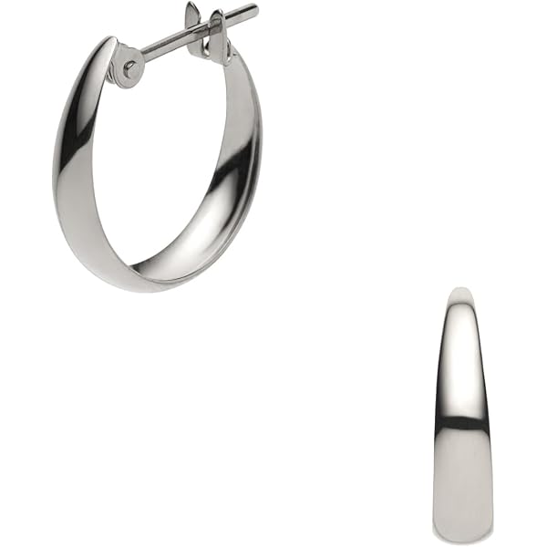 Amazon.co.jp: 【公式】[ヴァンドーム青山]ピアス プラチナ フープ(小
