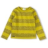 ブランシェス（branshes） レオパードボーダー長袖Tシャツ【カラシ/（01）80cm】