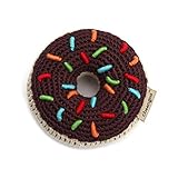 Cheengoo有機竹カギ針編みチョコレートドーナツRattle