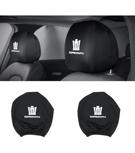 Amazon | XIAOLINGDANG 車のヘッドレストカバー シート