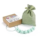Silicone Teething Necklace for Mom to Wear - FDA Approved and 100% Food Grade Silicone - Baby Safe a