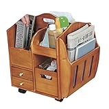 テーブルまわりの便利ワゴン　ナチュラル