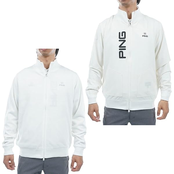 Amazon | [ピン アパレル] メンズ 撥水 ブルゾン (バリアンテック:軽量