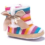 DESDEMONA Autumn and Winter Baby Products Soft Soled Baby Shoes High-top Plus Villus Newborn Baby Fi
