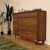 XS 幅120cm 電話台 ファックス台 北欧 TEL台 FAX台 国産 日本製 木製 リビングボード ルーター収納 おしゃれ モデム収納 可能 オフィス grove