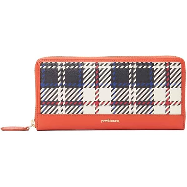 二つ折り財布（２０２４１５９８２９９０） | NEWYORKER (Men)/ニューヨーカー | 三越伊勢丹オンラインストア・通販【公式】 [ニューヨーカー]ウォレット・コインケース レザー＆ニューヨーカータータン ラウンドファスナー長財布 ウィメンズ 73905602