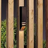 Kichler Lighting 15066AZT Louvered Down Light 12-Volt Deck and Patio Light, Textured Architectural B