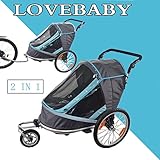 おもちゃ、再生、ゲーム、子Double Fold自転車トレーラージョギングベビーカーコンボ2 in 1子Joggerトレーラー、キッズ、子供