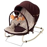 ママコラボバウンサー(ブラウンチェック)