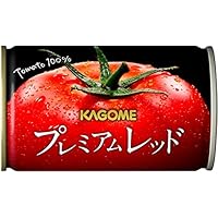 [Amazon限定ブランド] カゴメ プレミアムレッド 高リコピントマト50%使用(食塩無添加) 160g&times;30本