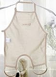 ベビー オーガニック サマー エプロン （５種/S、M、L） 夏用 部屋着 新生児 赤ちゃん ナチュラル 綿 (L, 2)