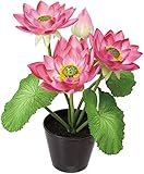 ポピー お彼岸・お盆に 仏花 造花 ロータスポットS ピンク FBC-8066P