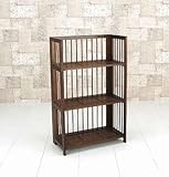 【バンブー調】アジアンバンブーシリーズ 多目的ラック3段 棚